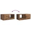 Vintage Coffee Table Made of Reclaimed Wood 90 x 50 x 37 cm Engineered Wood