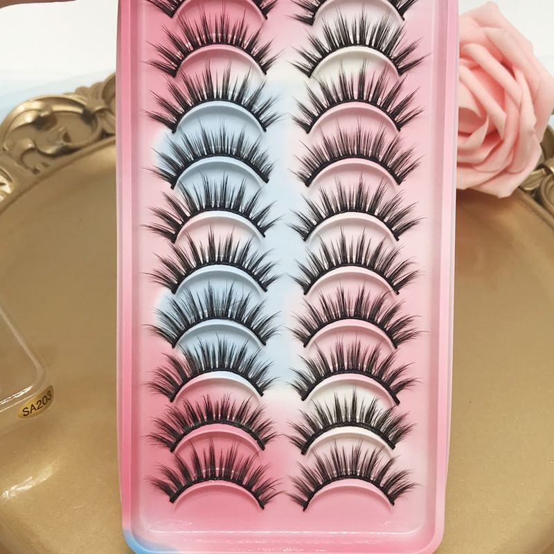 Aimo - Set Of 10 : False Eyelashes (SA203)