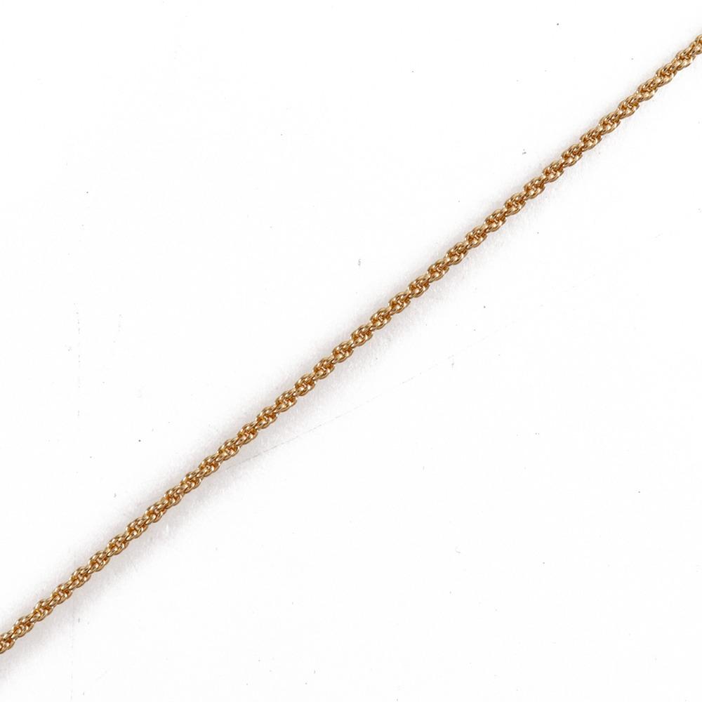 Dior High heel motif Necklace Plated Gold 6.5g Women Used