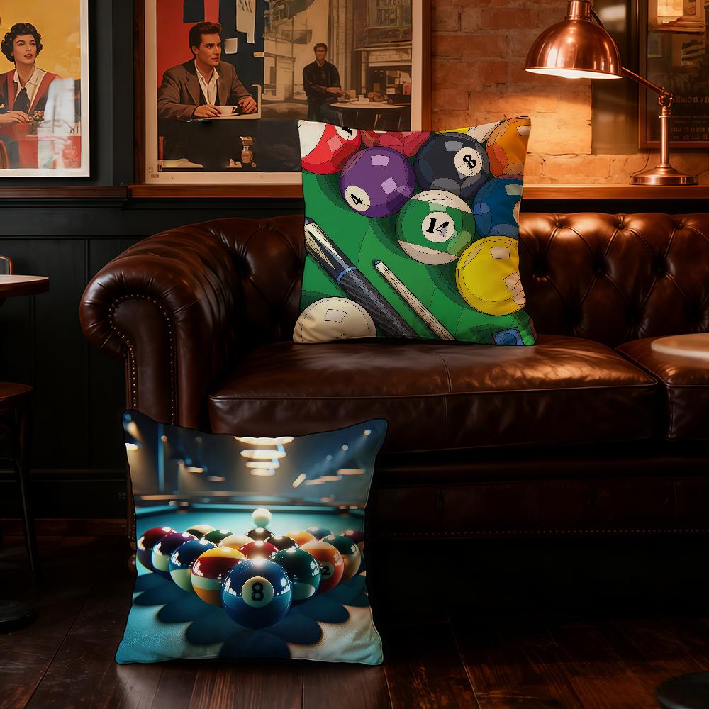 Cool Fashion Billiards Cushion Cover Home Office Convenient Nordic Simplicity Hit With Zipper Cushion Cover