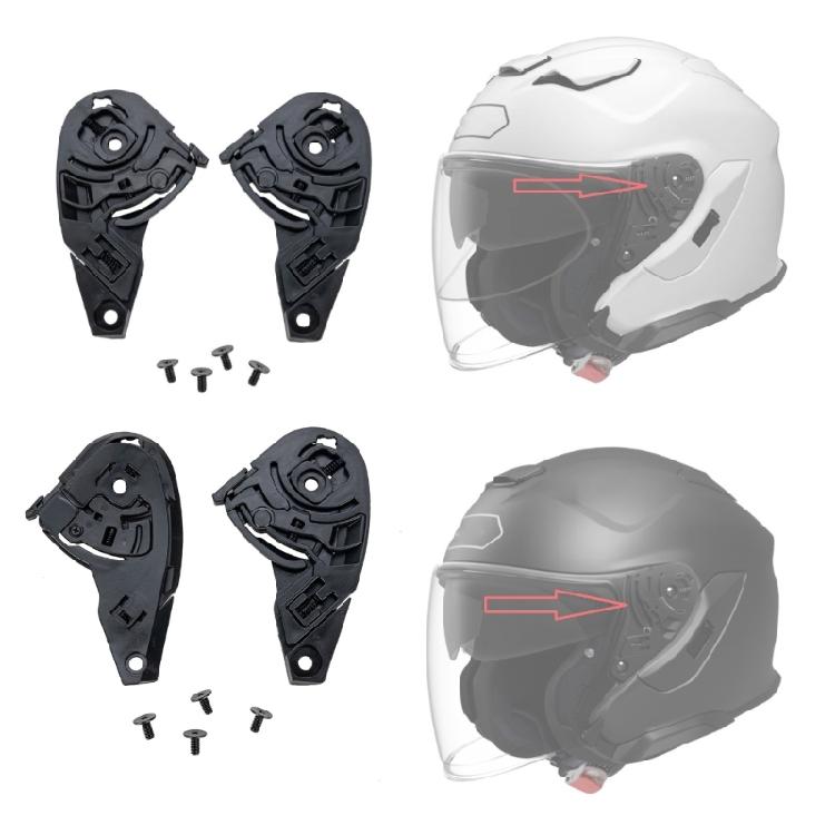 Full Coverage Motorbike Quick Mount Helmets Bottom Adapter Fixation Support for J Cruise Ensures Safety During Group Rides