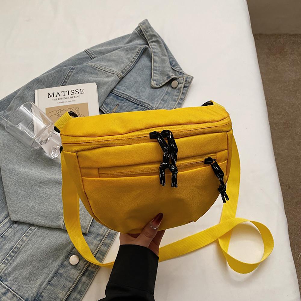 Ctrast Color Crossbody Men Women 2026 Casual Sports Cycling Small Messenger Bag Niche Ddesign Versatile Chest Bag for Phes