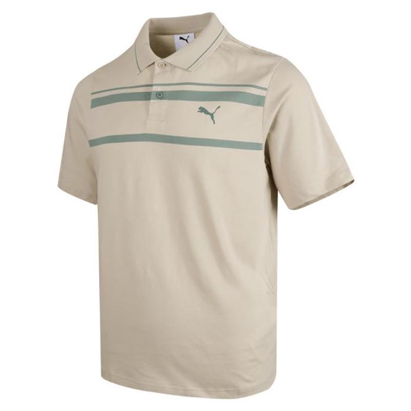 

PUMA Polo Shirt With Comfortable Collar Men tops Khaki 690227-68 L