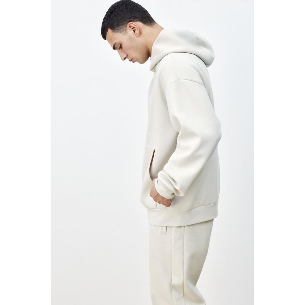 H M Sports Jogger Pants Regular Fit ligHt Beige