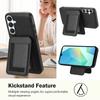 For Samsung Galaxy A54 5G Magnetic Case TPU + PU Leather Phone Back Cover with Detachable Card Holder