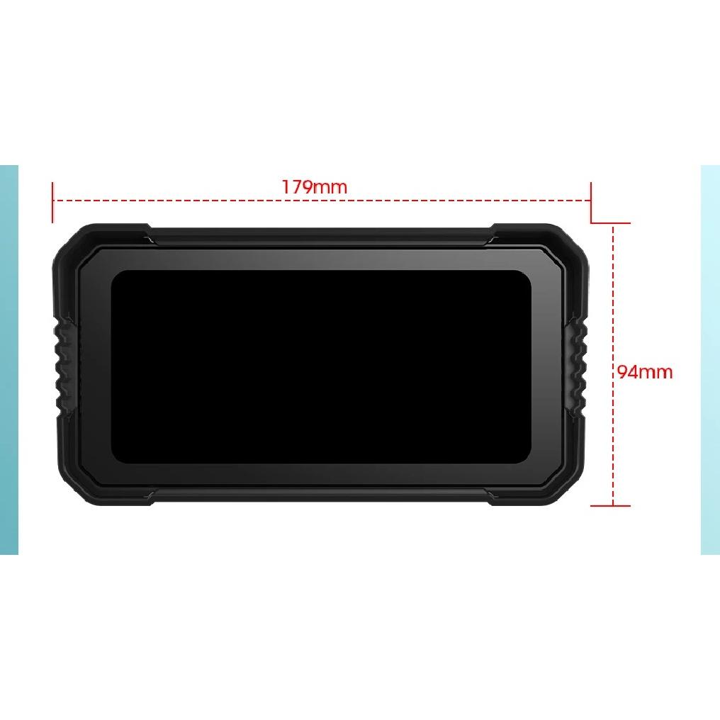 5/6.25 inch TPMS GPS Navigation Motorcycle IPX7 Waterproof Carplay Display Screen Portable Moto Wireless Android Auto Monitor