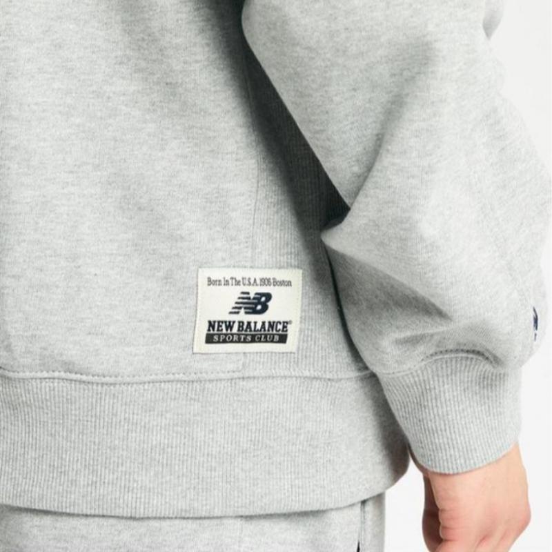 New Balance Uni Nbsc Half Zip Up Sweatshirt Nbncd31823 Ac