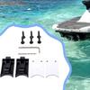 Y4UA Convenient Ladder Attachment Point Marine Equipment Holder Portable & Adjustable Ladder Mount Simple to Use for Marine