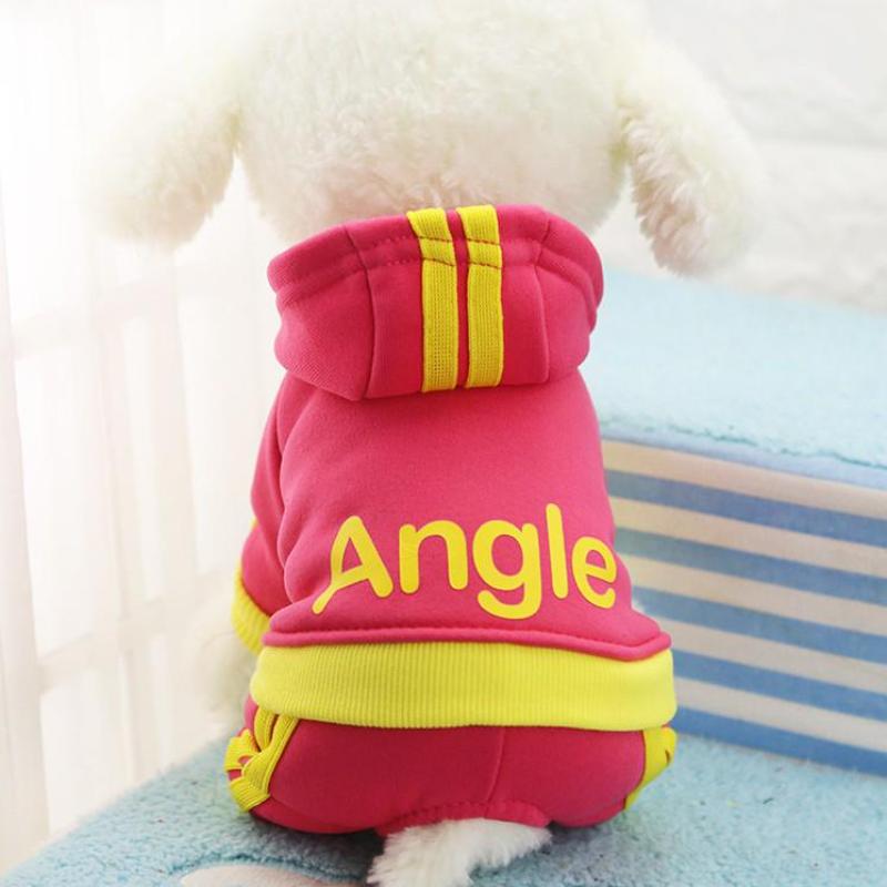 Pet Supplies Angel Dog Clothes Puppy Pet Clothes Autumn and Winter Sports Four-legged Clothes