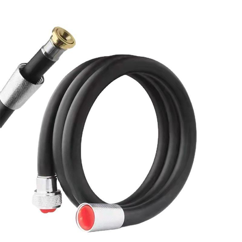 PVC High-Pressure Explosion-Proof Shower Hose and Rain Nozzle Connection 4 Points