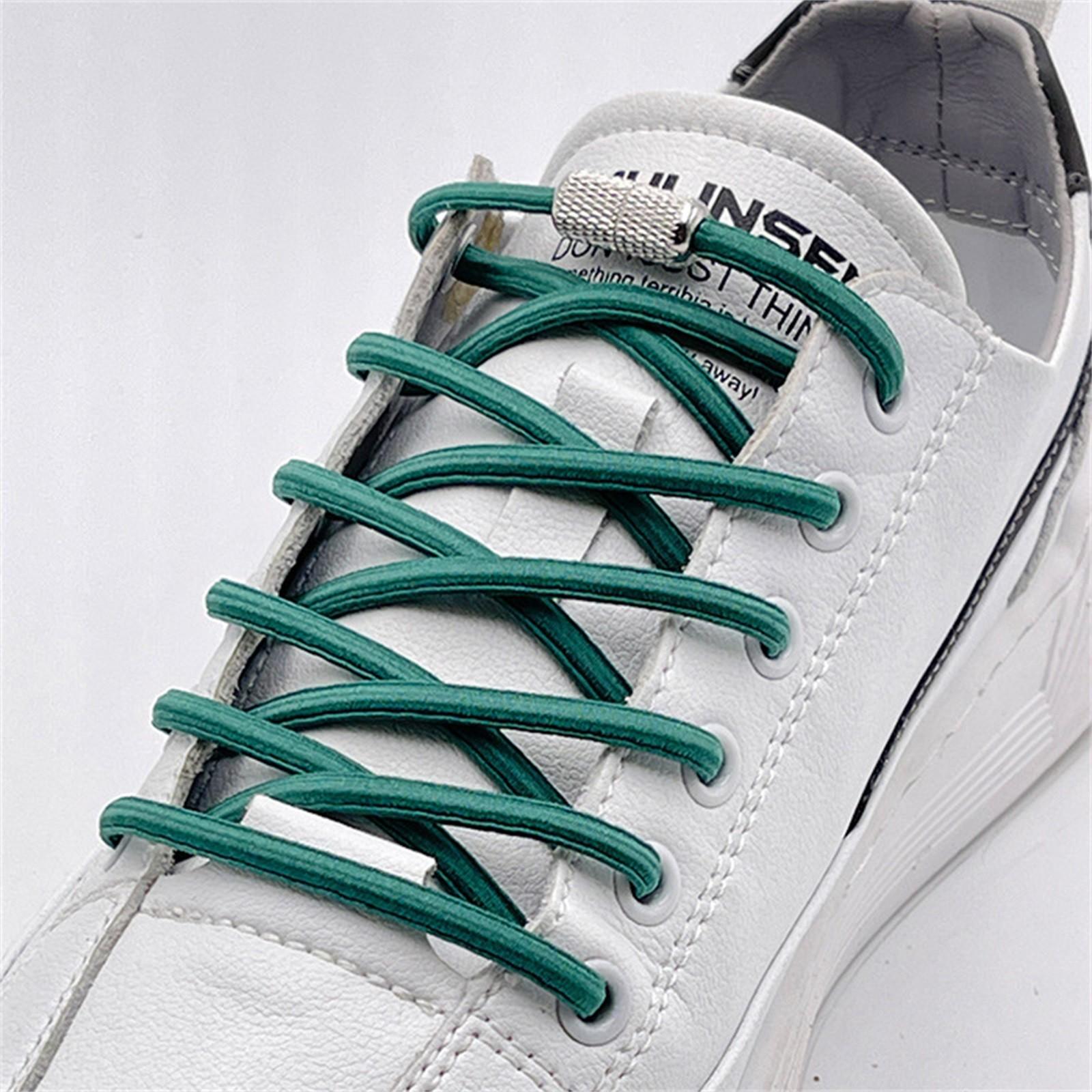 

Пряжки для шнурков No-Tie Lazy – легкое и регулируемое крепление One Size темно-зеленого