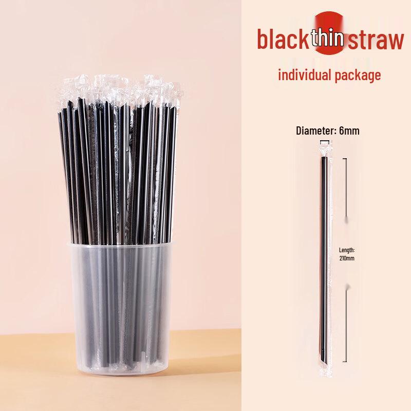 Handon Individually Wrapped Disposable Straws