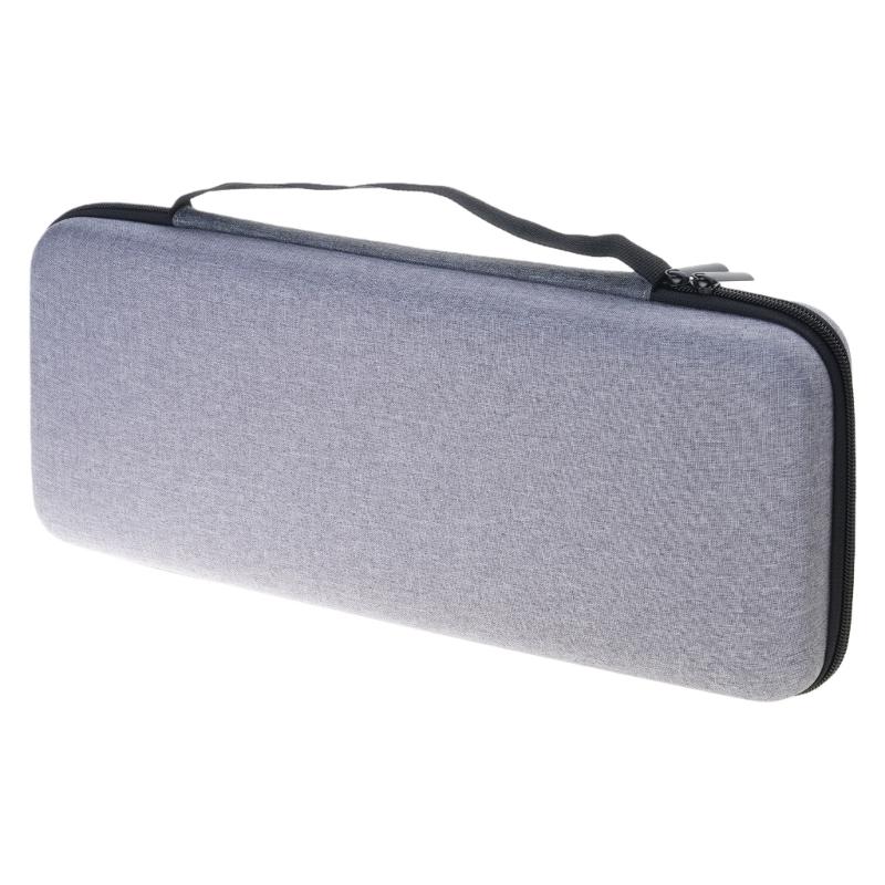 Shockproof Keyboards Organizers Bag Water Resistant EVA Material with Detachable Handle for Computer Peripherals