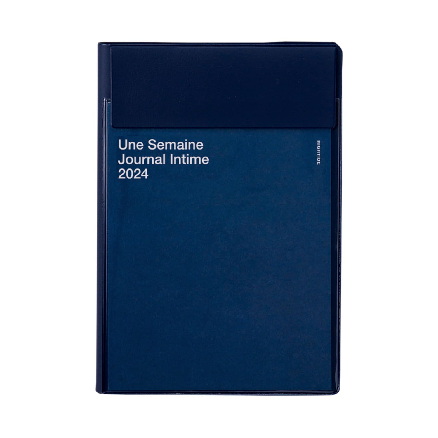 Hightide Planner 2024 October Iris Navy Block (Starts 2023) (B6 Weekly)