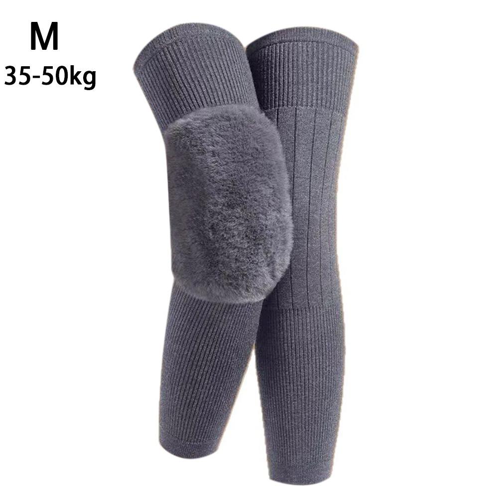 Thickened Winter Knee Pads Plus Velvet Leg Sleeves New Knee Support Unisex