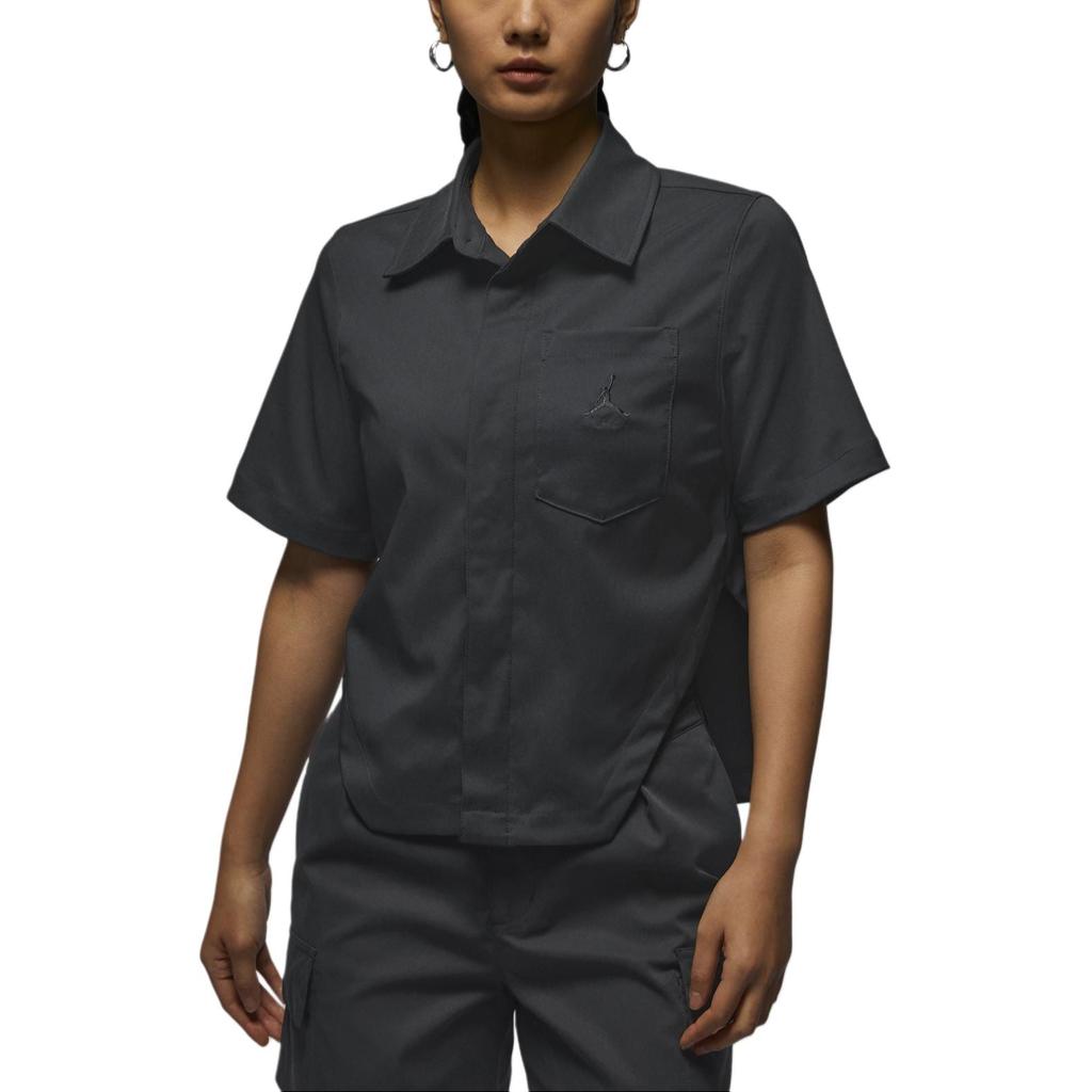 Jordan Shirts Women's Black Square Collar Moderate FN5767-045