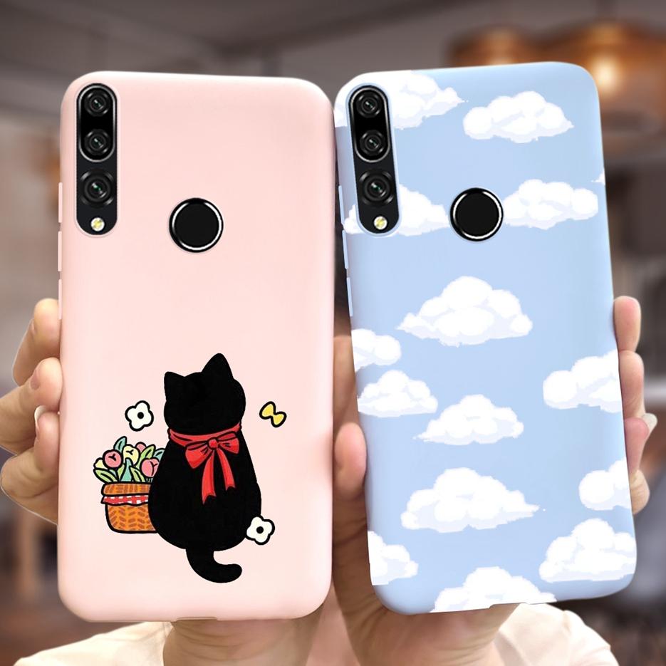 For Huawei Y9 Prime 2019 Case STK-L21 Stylish Flower Cartoon Phone Cover For Huawei Y9 Y 9 Prime 2019 Cases Fundas Coque Bumper