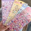 3D Bubble Stickers Cartoon Animal Mini Stickers Children Girls Diy Scrapbook Notebook Phone Case Paster Decals Stickers