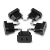 Adaptador de Tomada de Alimentação 4.0/4.8mm 220V Plugue de Alimentação US para EU Euro Europa Plugue de Alimentação US para EU Conversor de Plugue Adaptador de Viagem Conversor de Alimentação Tomada