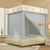Blackout Anti-Fall Mosquito Net for Beds - Baby-Safe, Warm Bedroom Yurt Tent 