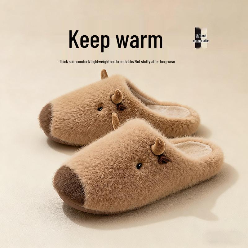Silent Japanese Slippers - Winter 2025 | Soft, Non-Slip, Cotton Indoor Footwear for Men & Women