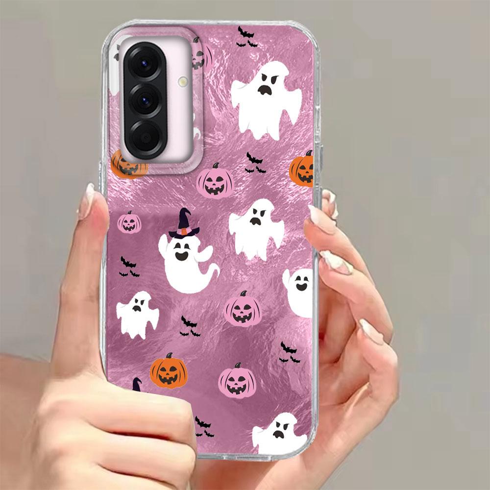 Autumn Halloween Pumpkin Casing Phone Case For Samsung Galaxy A56 A07 A17 A55 A36 A26 A16 A53 A06 A14 A24 A34 A54 A15 A12 Cover