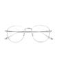 Beullupaegtoli T20 Silver Glasses Blue Light Blocking Glasses