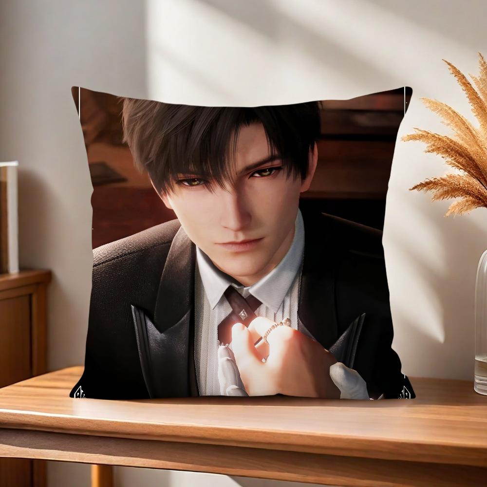 Game L-Love and Deepspace Comfortable soft Pillow Case for Sofa Living Room Home office Decor and Protective Covers