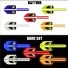 Car Accessories PVC Warning Emblem Fender Safety Anti-collision Sticker For Mazda 3 5 7 Axela Atenza CX-3 CX9 CX4 CX-8 valve cap d3