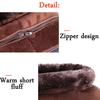 2 IN 1 Big Slipper Foot Heat Warm Massage Shoes Electric Heated Foot Warmer Velvet Feet Heated Foot Warmer Massager