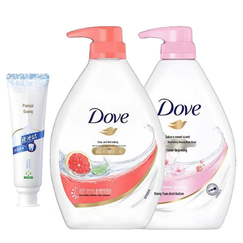 Набор Dove Гель для душа и Зубная паста