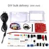 LM317 Adjustable Voltage Regulator DIY Kit 220V to 1.25V-12.5V Step-Down Power Supply Module Electronic Kits EU PlugJAS