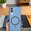 Für Vivo V29e Hülle Vivo V30 Lite 5G Handyhülle vivo Y200 5G Abdeckung Vivo V29E Stoßfeste Farbe Magnetische Harte Silikon-Rückseite