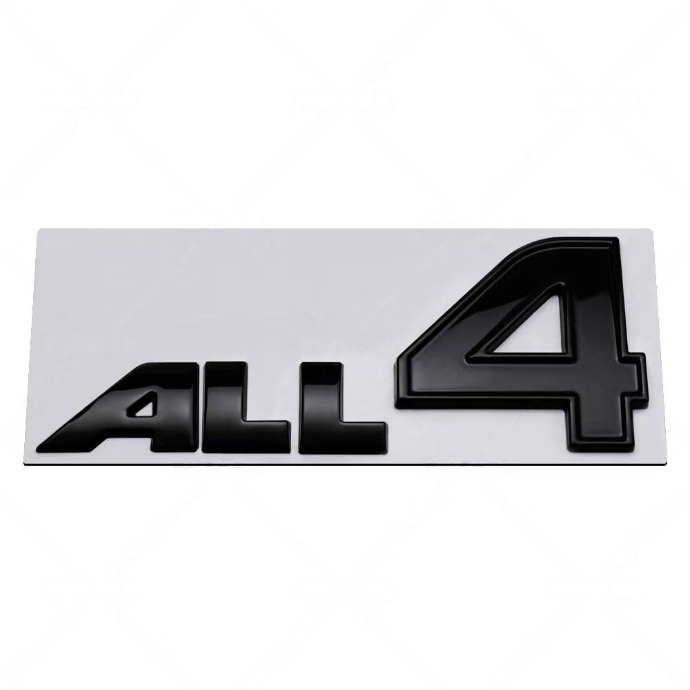 3D Metall ALL4 Coopers SD Abzeichen Aufkleber Auto Heckklappe Seitenkotflügel Emblem Decal