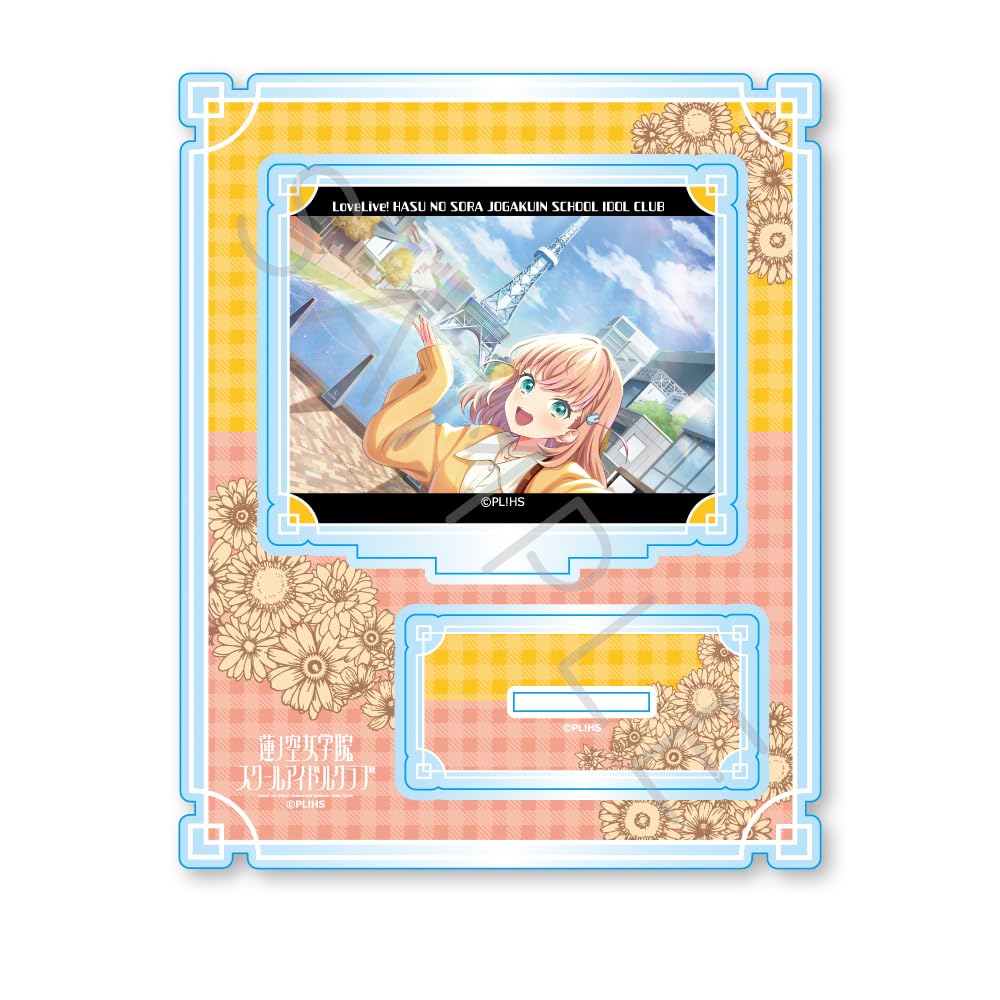 Love Live Хасунозора Школа для девочек Клуб школьных идолов  7-й Акриловый стенд Дизайн OI