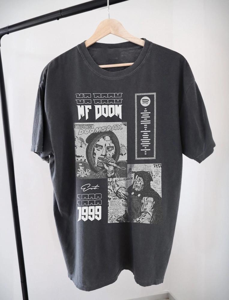 

Mf Doom Black Short Sleeve Cotton T-shirt Unisex S-5XL Unisex T-Shirt XXXXL