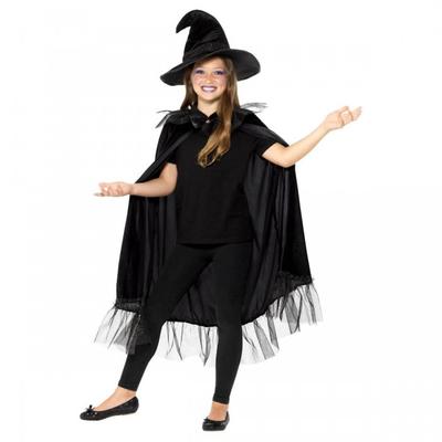 Childrens/Kids Witch Sparkly Costume Accessory Set