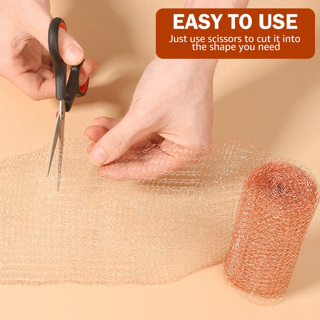 Anti-Pest Copper Mesh Anti-snail Copper Wire Net Signal Shielding Net Rodent Copper Wire Net Wire Protceted Plant Garden Supplie