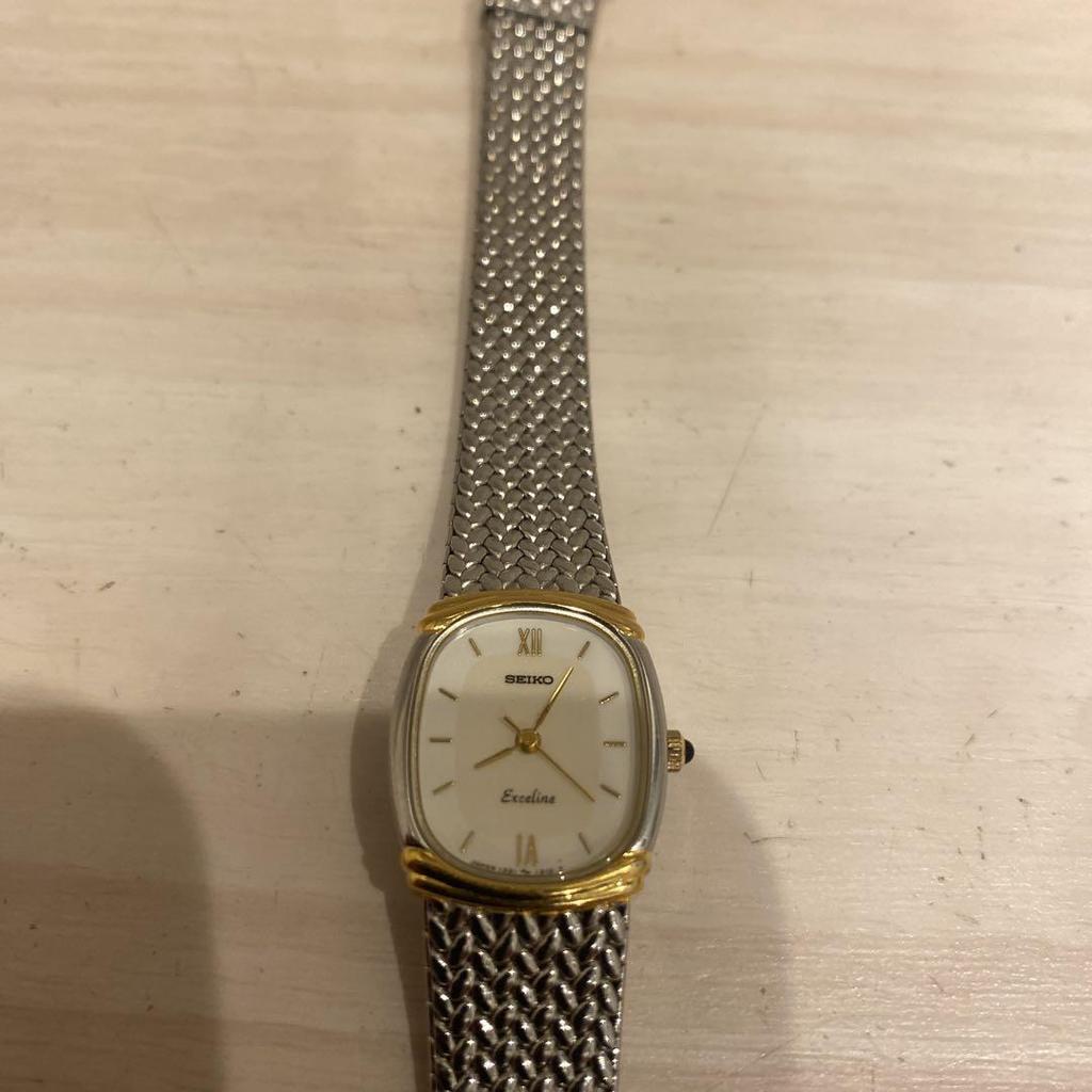 [USED] Current condition SEIKO Exceline 1221-5890 women's watch