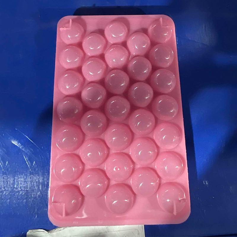 3D-Eiswürfelschale, rund, mit Deckel, Kunststoff, Diamant-Stil, Eisform, Kühlschrank, sphärische DIY-Formen, Eisball-Maker, Küchengeräte