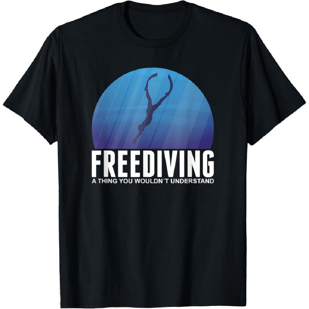 

Apnoe Diving Freediving Deep Sea Diving Diver T-Shirt S
