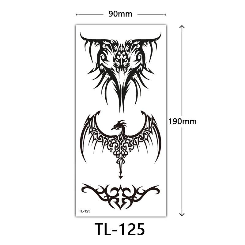 Flower Tattoo Stickers, Color Sketch Tattoo Stickers, English Letters, Wedding Photography Tattoo