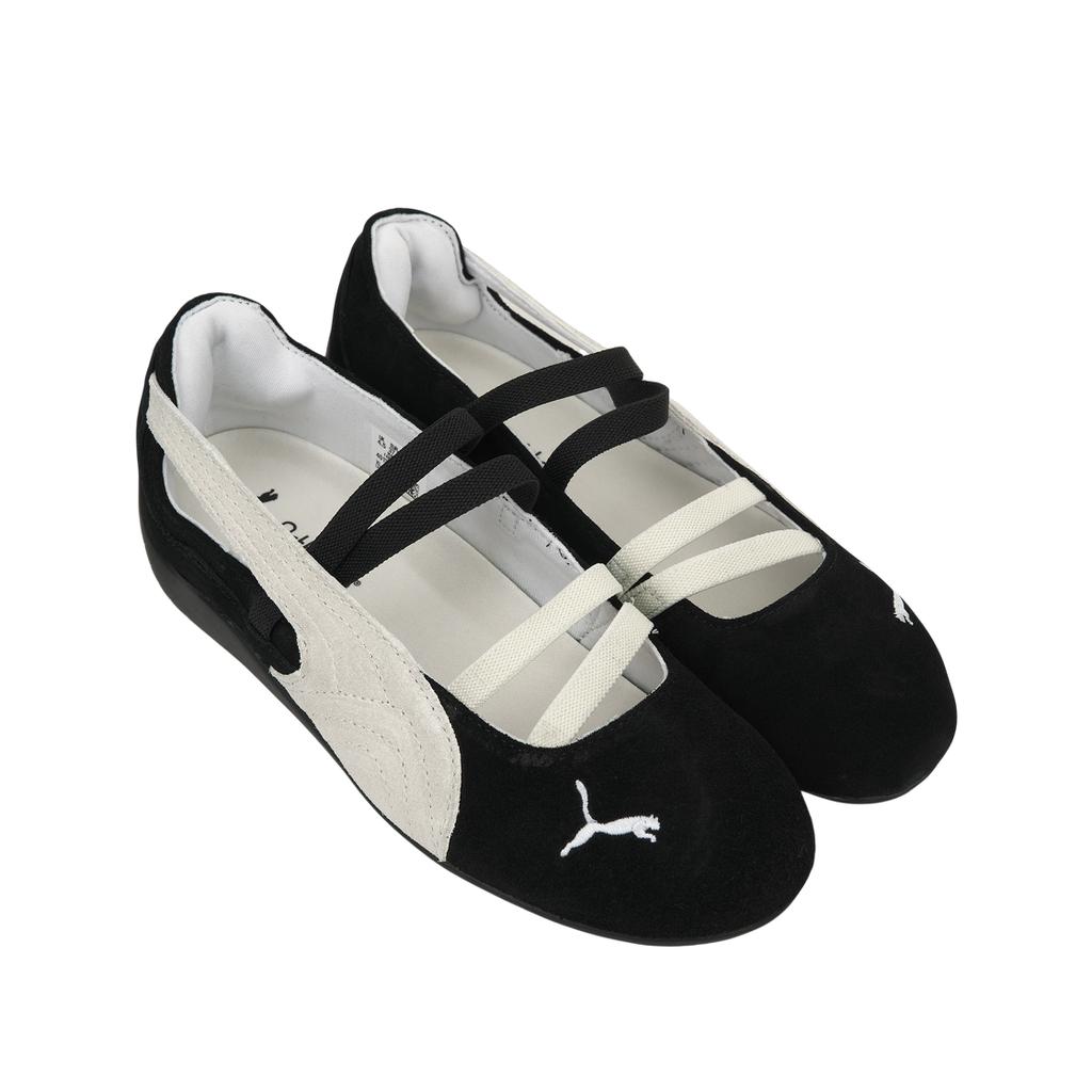 Puma Speedcat Ballet SD Nero Bianco Sneakers da Donna Bianco Caldo 401287-06
