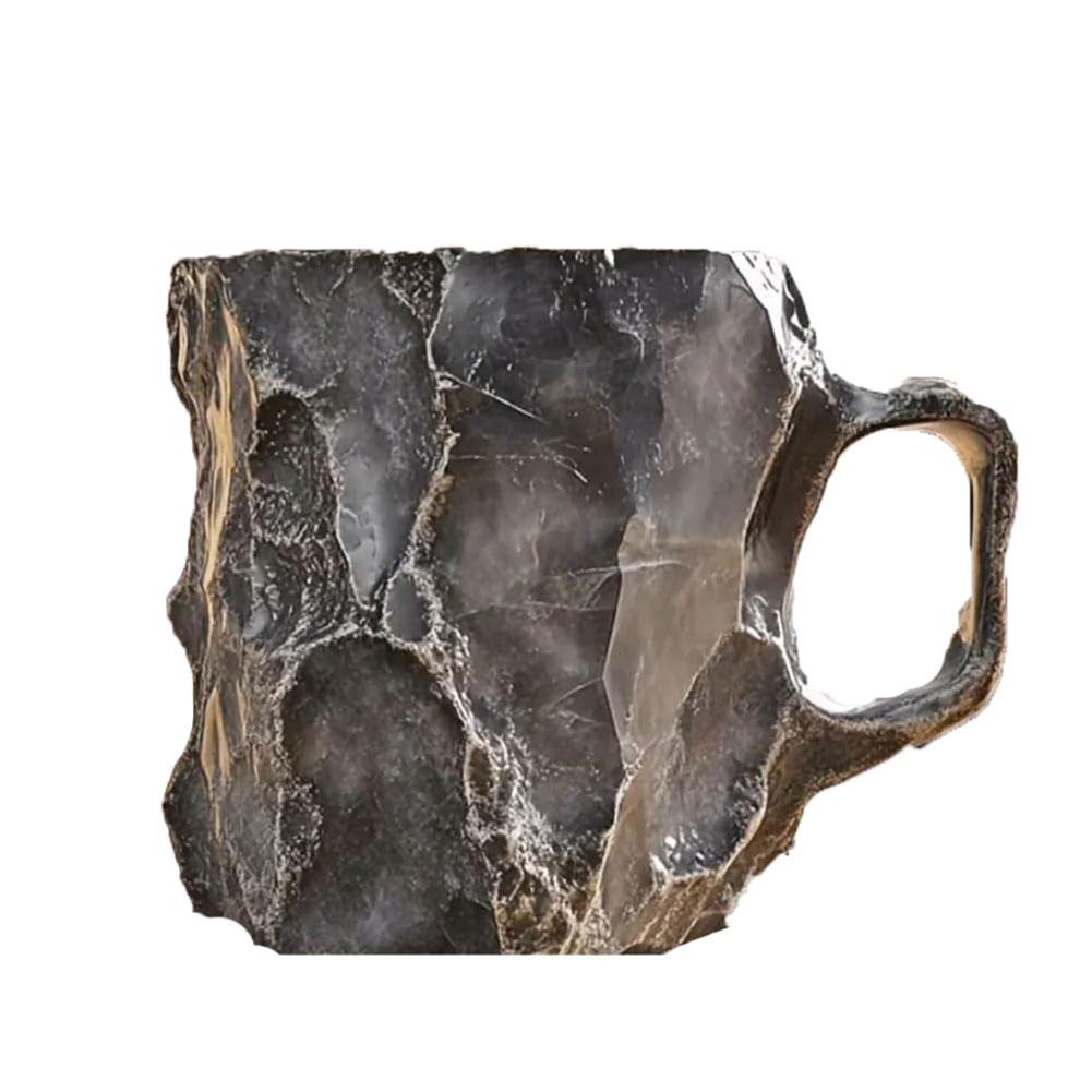 New Natural Resin Mineral Crystal Coffee Cups Colorful Large-Capacity Agate Crystal Cups Household Necessities