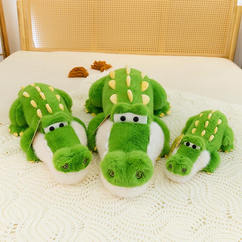 Cute Crocodile Plush Doll Bedside Sleeping Pillow Child Companion Long Pillow Plush Toy