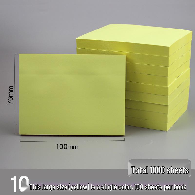 Sticky Notes for Students: Creative & Adhesive Memo Pads, Small Strips, Reusable, Self-Adhesive Labels