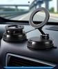 Alloy Plastic Car Phone Holder with Strong Magnetic and Vacuum Suction for In-Car Navigation