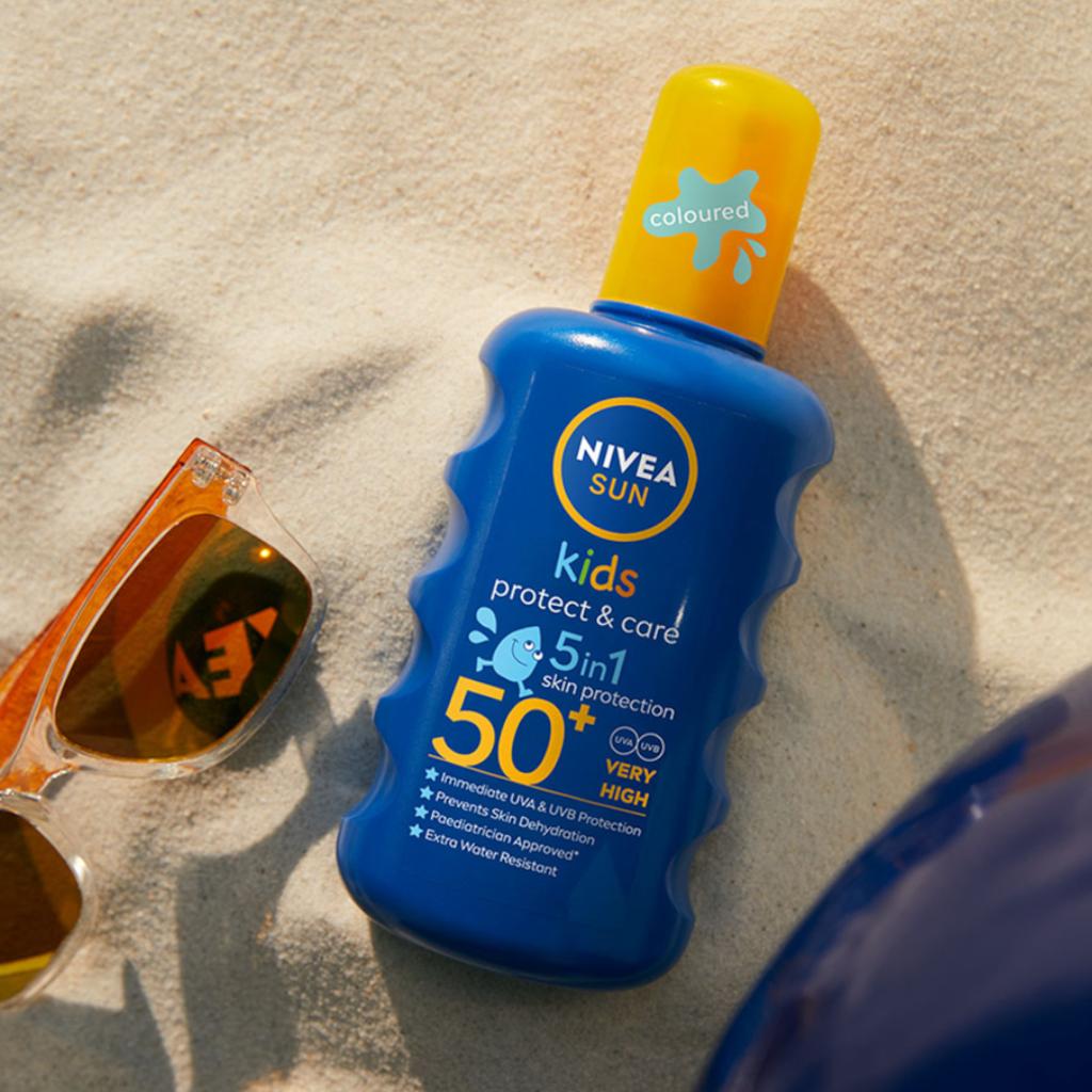 Nivea Sun Kids Balsam Spray Przeciwsłoneczny Filtr Spf 50+ Dla Dzieci 200Ml