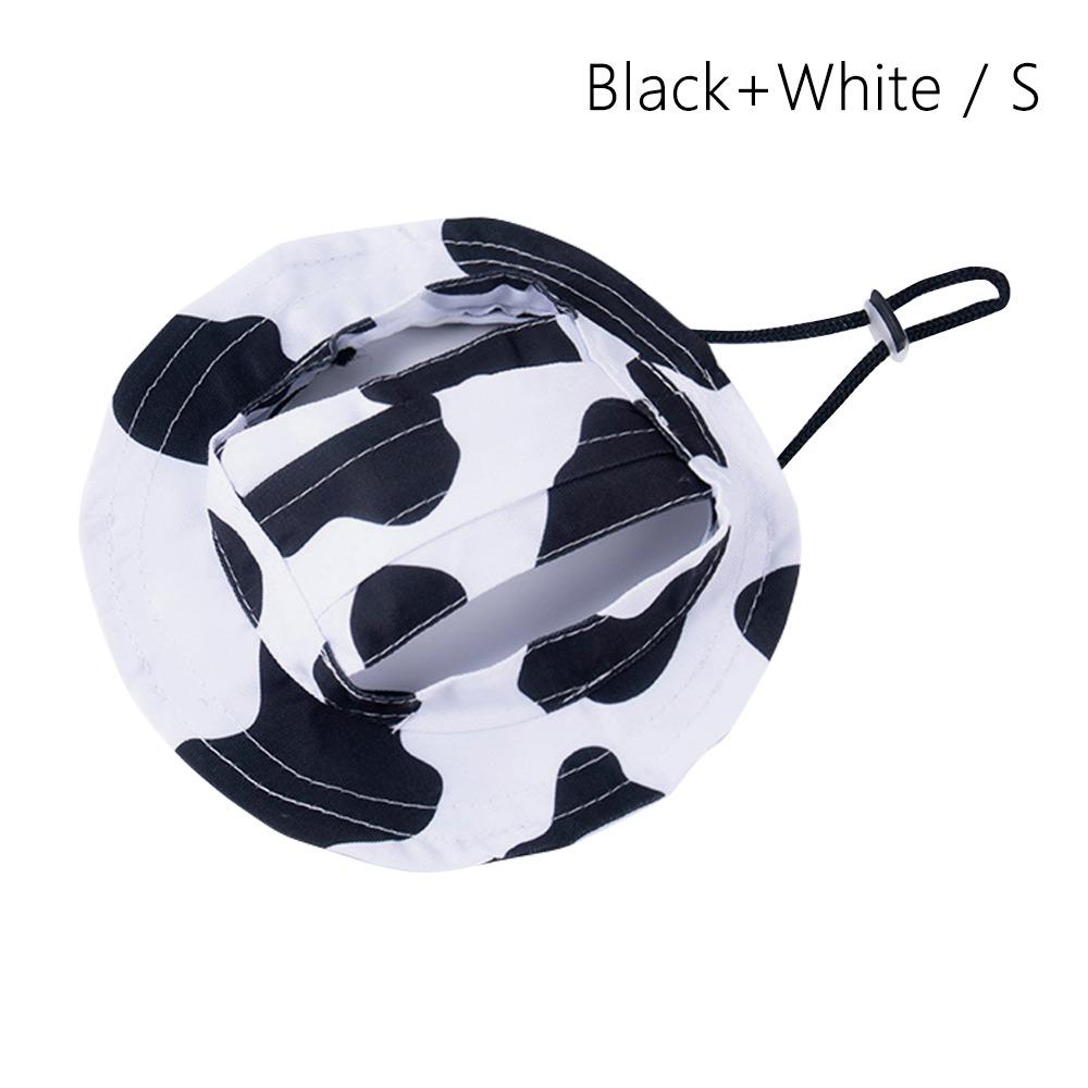 Breathable Pet Sun Cap Adjustable Dog Bucket Hat Fashion Pet Sunshade Cap  Travel