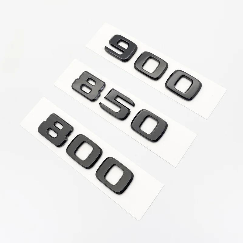 Glossy Black Letters B25 30E 900 850 800 700 ABS Emblem for Mercedes Benz Brabus E W212 W213 Car Trunk Badge Logo Sticker OG7